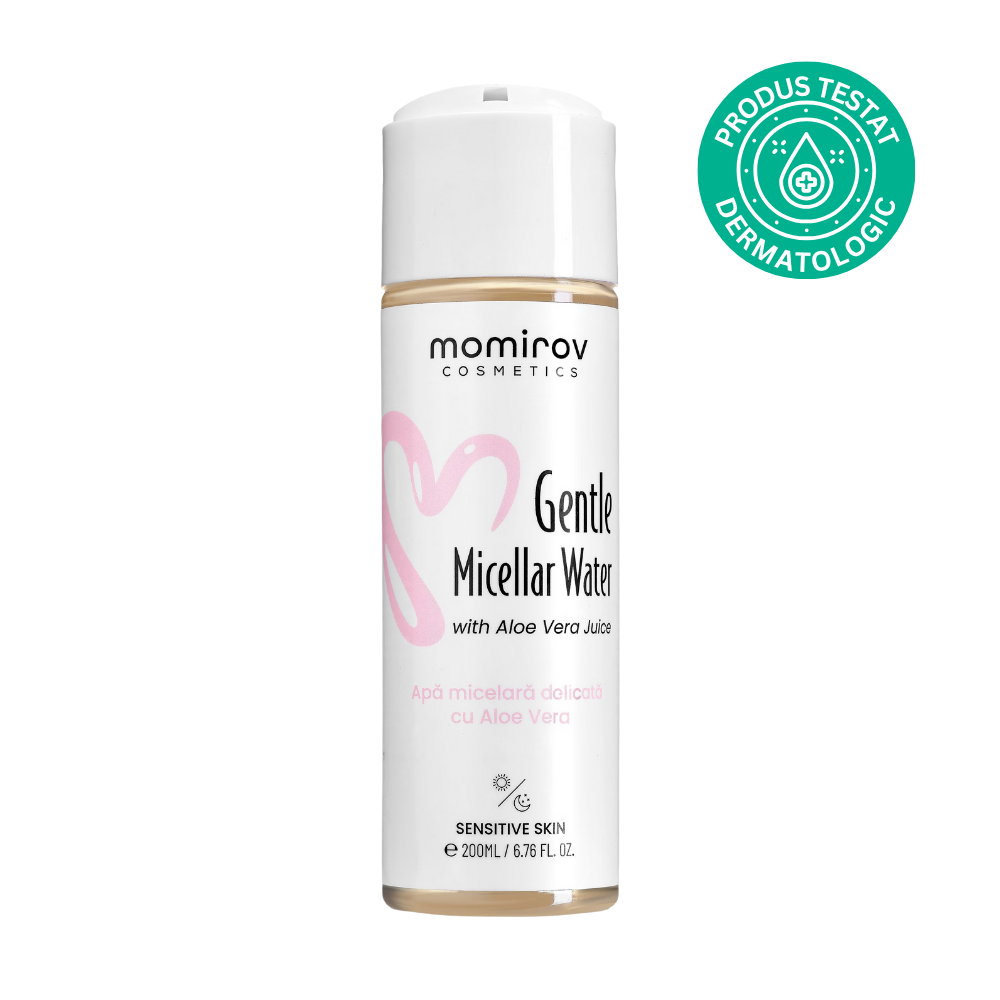 Gentle Micellar Water with Aloe Vera, 200 ml