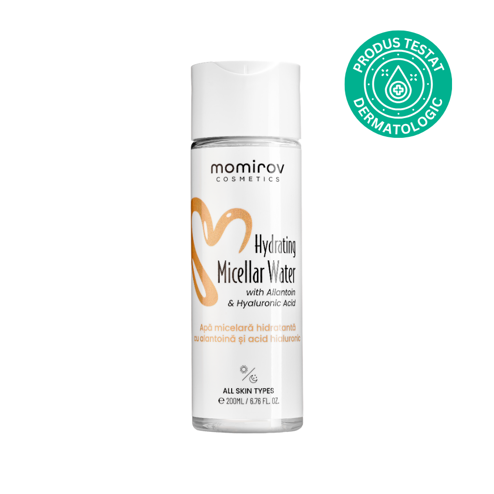 Hydrating Micellar Water with Hyaluronic Acid and Allantoin, 200 ml