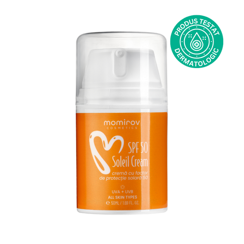 Soleil SPF 50 Sunscreen Cream, 50 ml