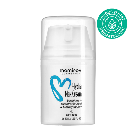 Hydra Max Nourishing Cream with Squalane and Hyaluronic Acid for Dry Skin, 50 ml