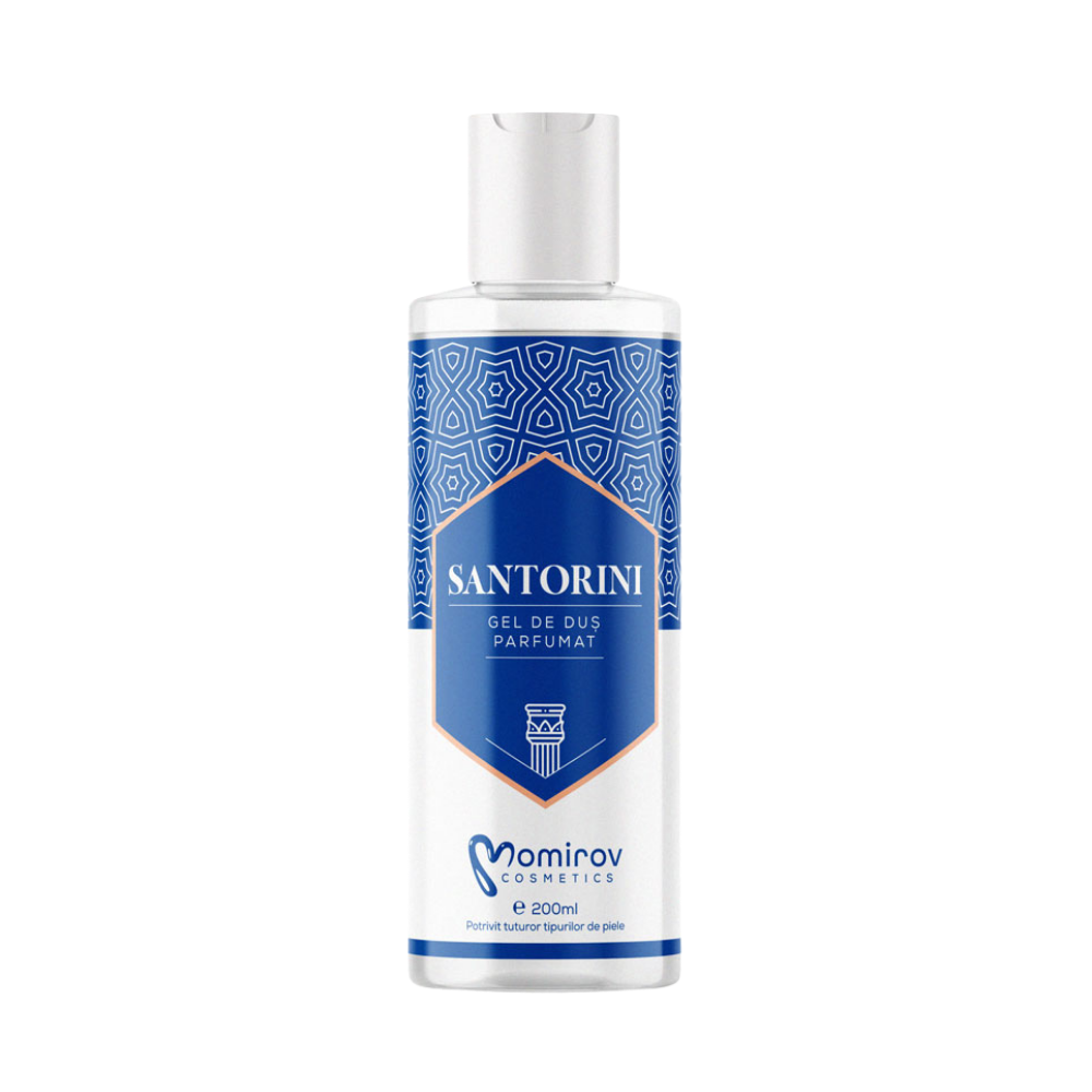 Santorini Scented Shower Gel, 200 ml