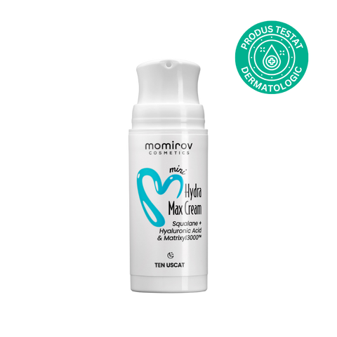 Mini Hydra Max Nourishing Cream with Squalane and Hyaluronic Acid for Dry Skin, 15 ml