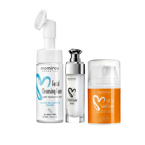 Morning routine – support for correcting brown spots