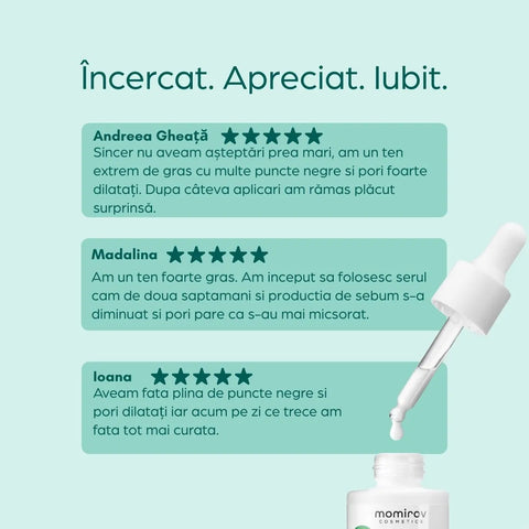 BHA Sebum Control Serum with 2% salicylic acid and 2% niacinamide for oily and combination skin, 30 ml