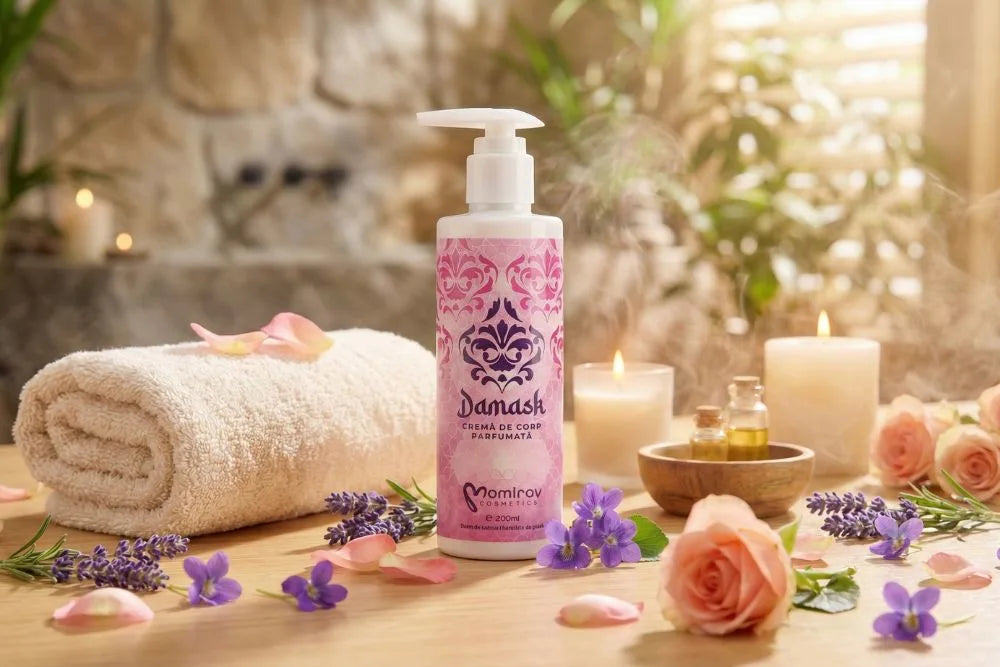 Damask Scented Body Cream, 200 ml