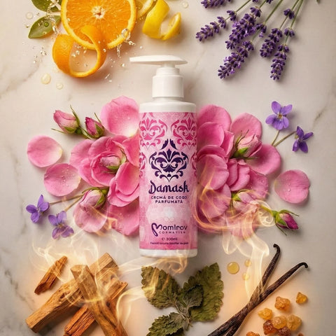 Damask Scented Body Cream, 200 ml