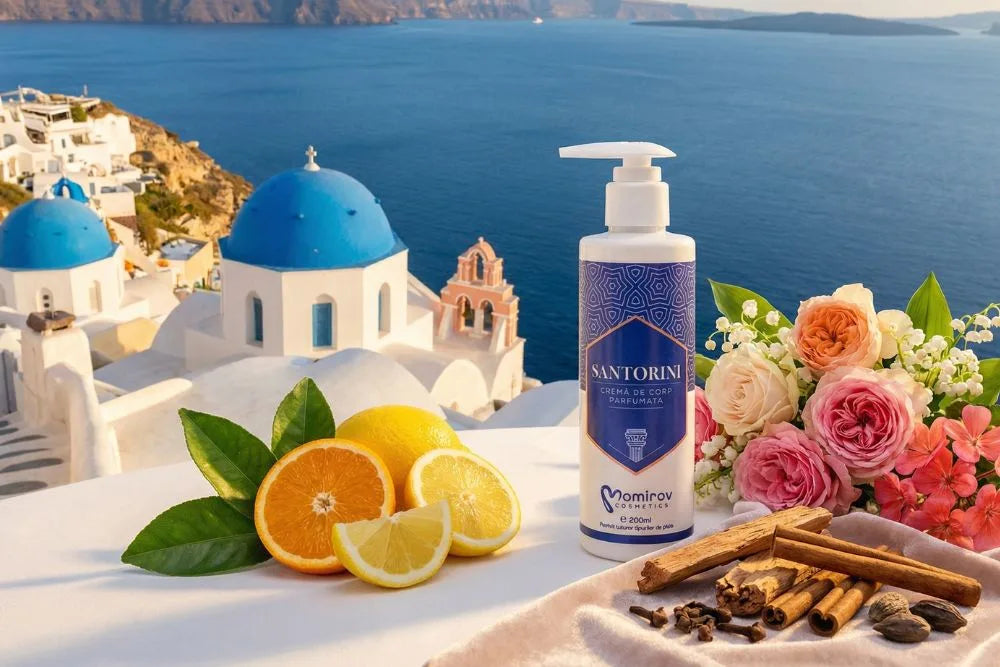 Santorini Perfumed Body Cream, 200ml