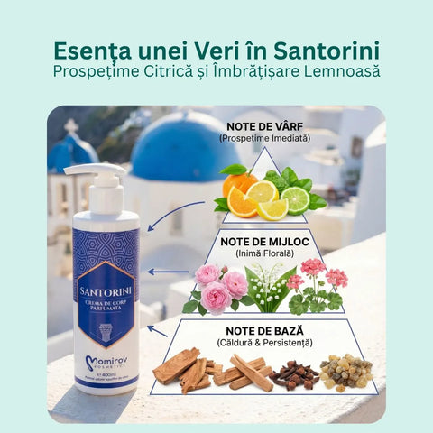 Santorini Perfumed Body Cream, 200ml