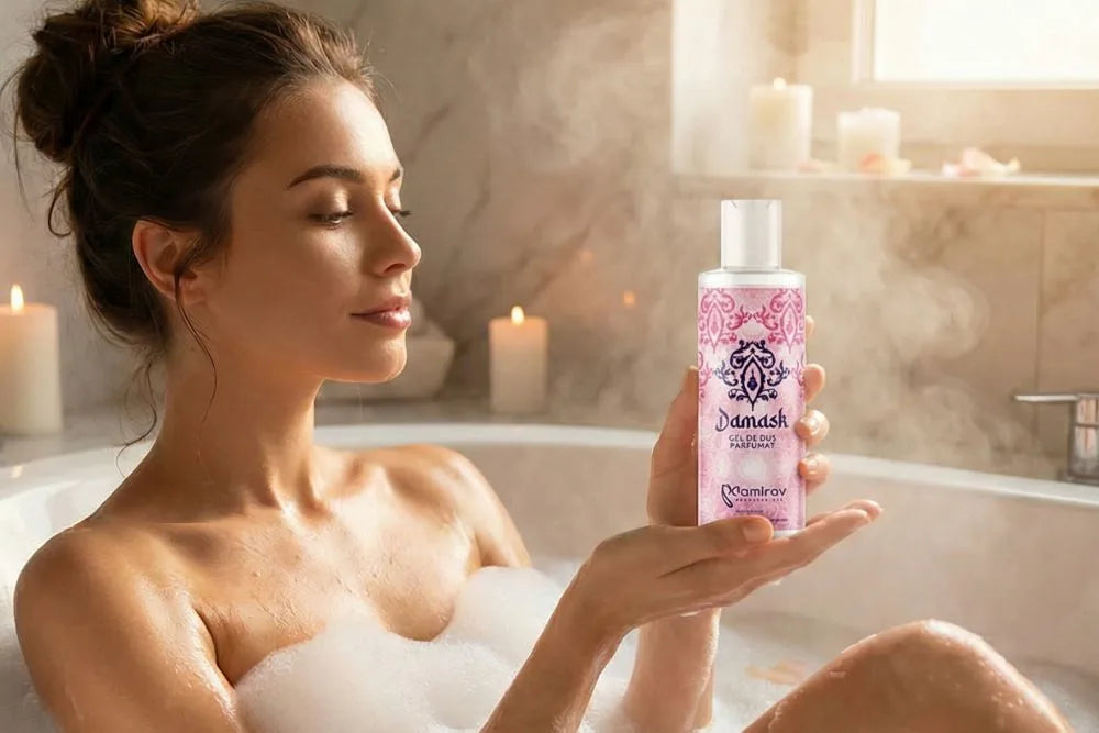 Damask Scented Shower Gel, 200ml