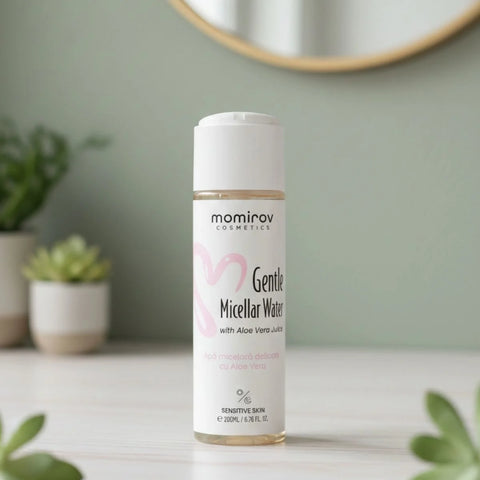 Gentle Micellar Water with Aloe Vera, 200 ml