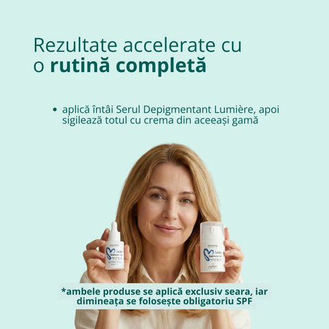 Evening routine for reducing brown spots