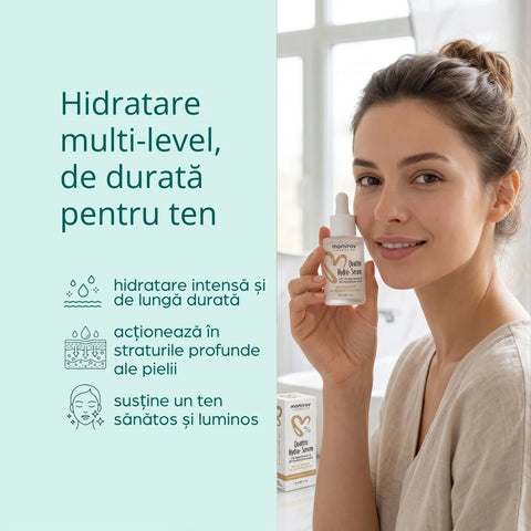Quattro Hydra+ Serum with 4D Hyaluronic Acid, Squalane and Ectoin, 30 ml
