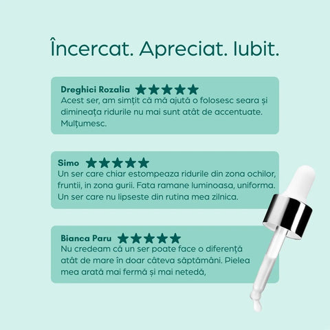 Ultralift serum with peptides and hyaluronic acid, 30 ml